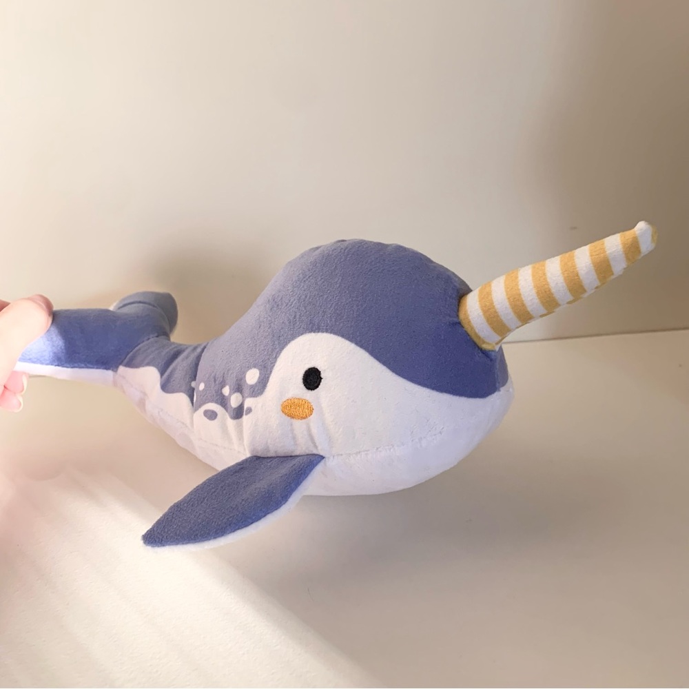 NWOT Narwhal Plush squeaky Toy